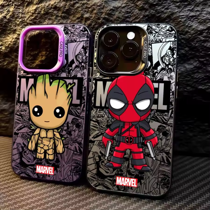 Marvel Groot Deadpool Cover iPhone Case