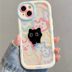 Cut Cat Aninal iPhone Case