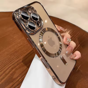 New Plating Ultra Thin Transparent iPhone Case