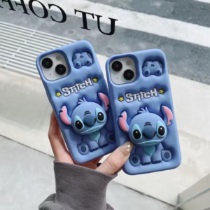 Cute Stitch Head GripTok Holder iPhone Case