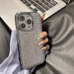 Glossy Crocodile Pattern iPhone Case