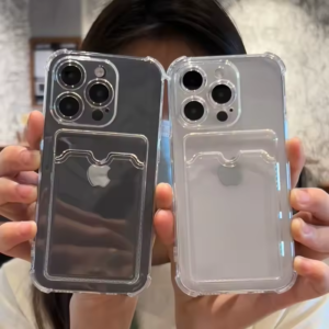 Luxury Soft Card Bag iPhone Case