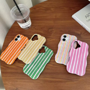 Glossy Stripes iPhone Case