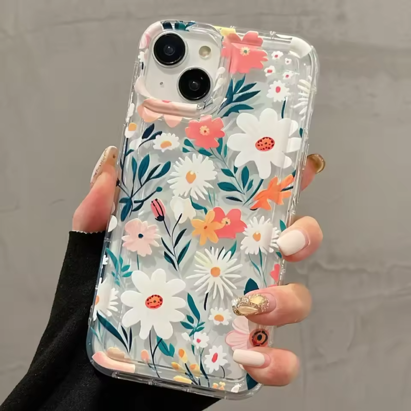 Hot selling Colorful Flowers iPhone Case