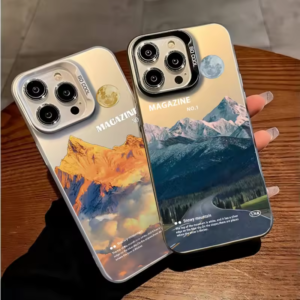 Snow Mountain Road Landscape iPhone Case