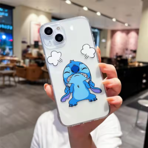 Stitch Soft Silicone iPhone Case