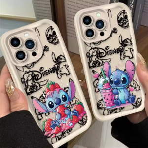 Stitch Strawberry Cute iPhone Case