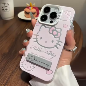 Hello Kitty With Bracket iPhone Case